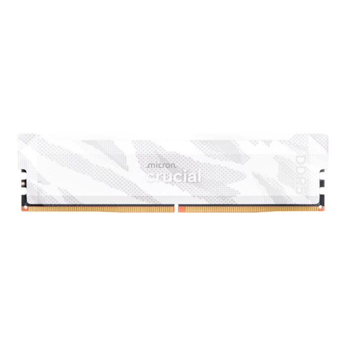 Crucial Pro 16GB 6400Mhz DDR5 Desktop OC Gaming Memory - White - Image 2