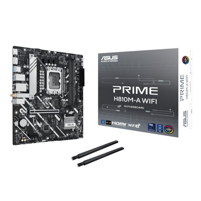 Asus PRIME H810M-A WIFI LGA1851 Micro ATX Motherboard - Image 2