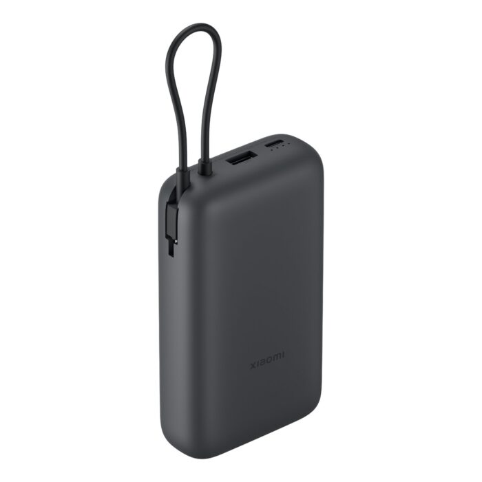 Xiaomi Power Bank 20000mAh (Integrated Cable) - Dark Grey - Image 2