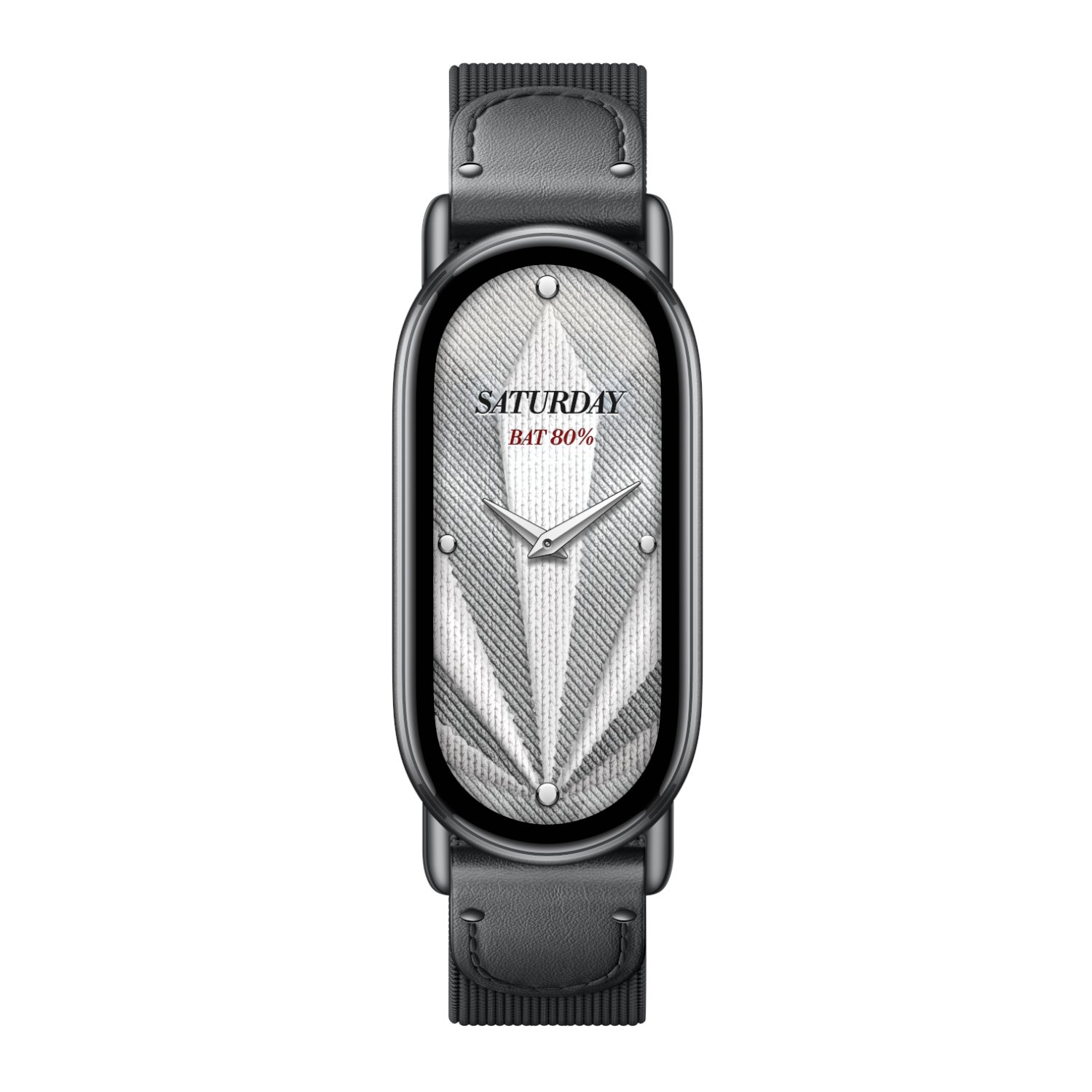 101120256911def96c1ef.jpeg Xiaomi Smart Band 10 Knitted Silk Strap - Ebony Black - Image 1