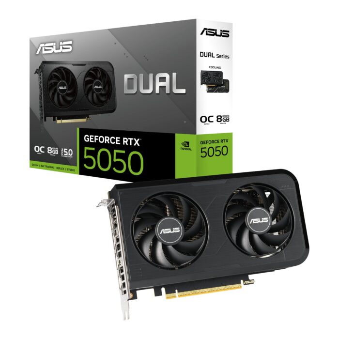 Asus Nvidia GeForce RTX 5050 Dual OC 8GB GDDR6 Graphics Card - Image 2