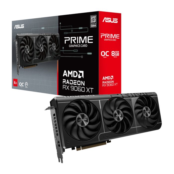 ASUS Prime Radeon™ RX 9060 XT 8GB GDDR6 OC Edition Graphics Card - Image 2