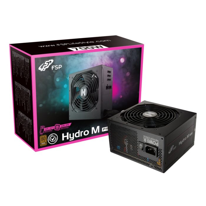 FSP Hydro M Pro 700W 80PLUS Bronze Gen5 Semi-modular Power Supply - Image 2