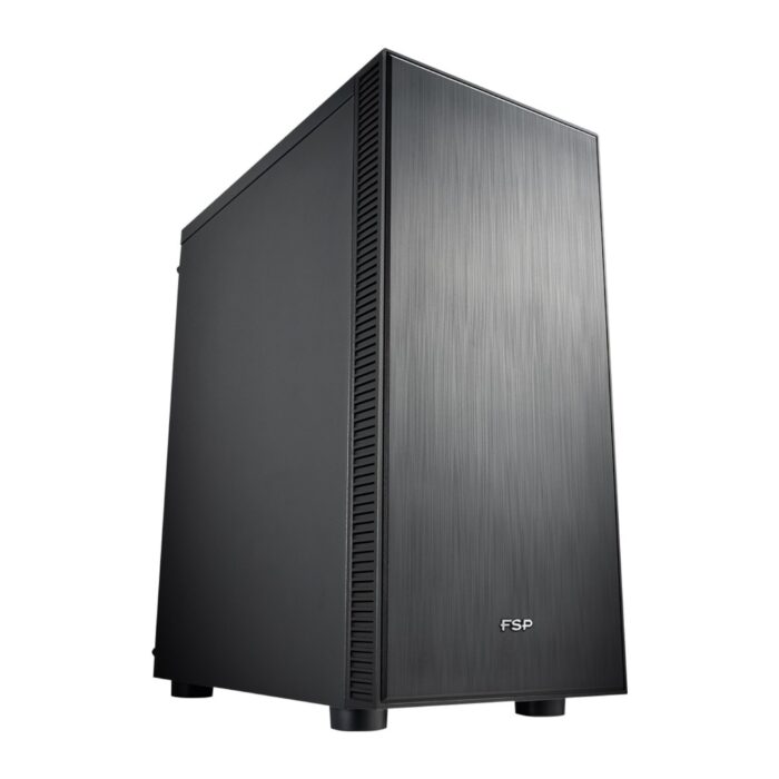FSP CMT223S ATX Mid Tower Chassis - Black - Image 2