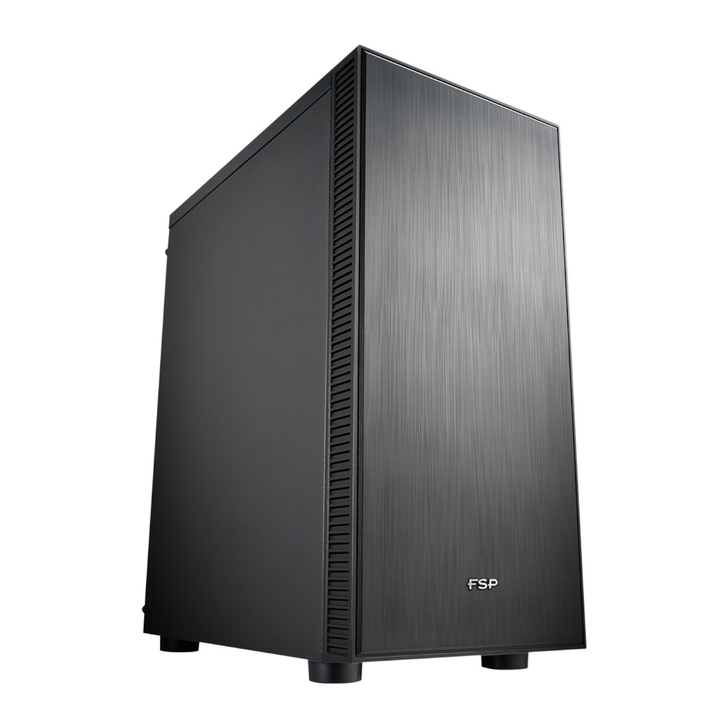 101120256911dffd2e4fc.jpeg FSP CMT223S ATX Mid Tower Chassis - Black - Image 1