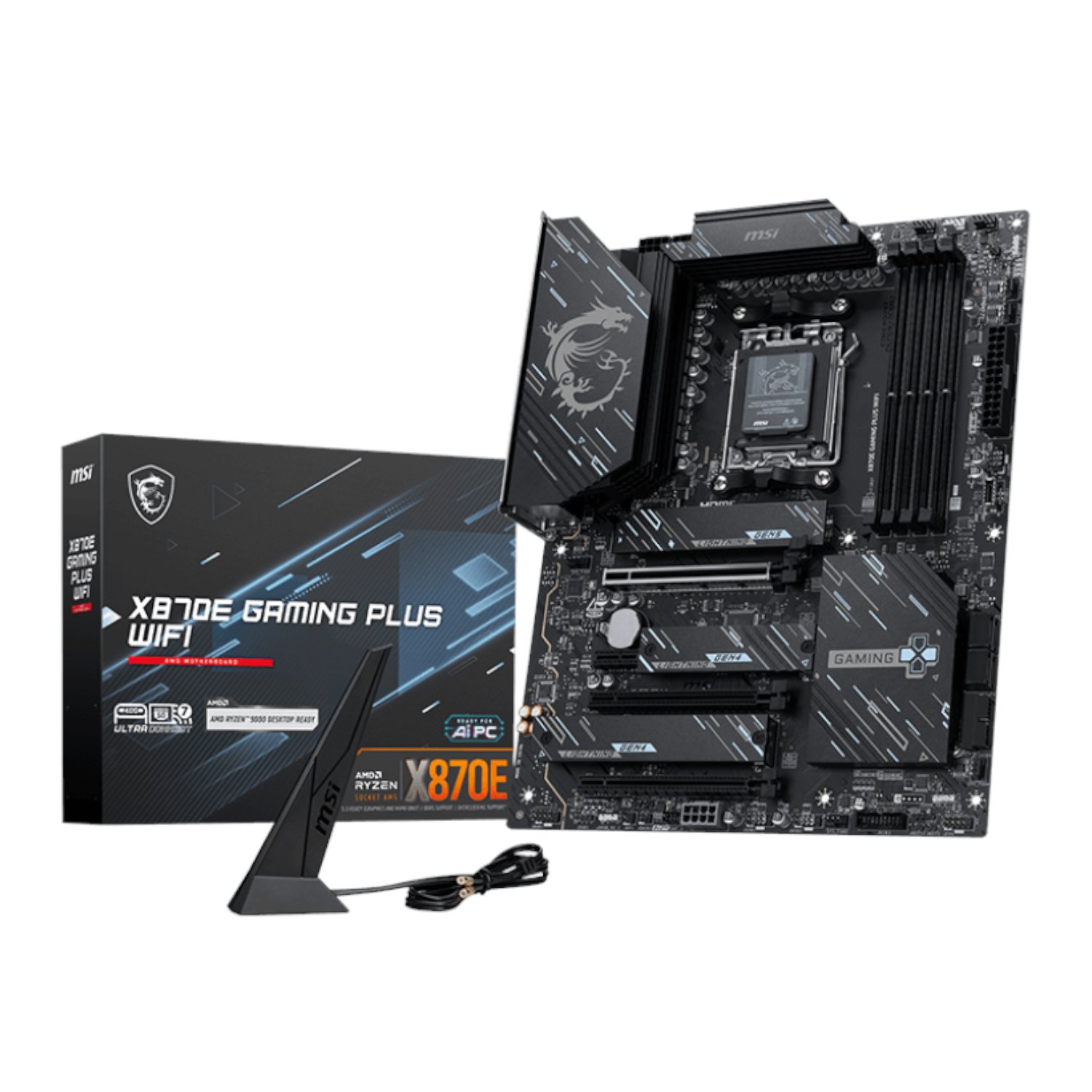 101120256911dfff80f76.jpeg MSI X870E Gaming Plus WIFI AM5 ATX Gaming Motherboard - Image 1