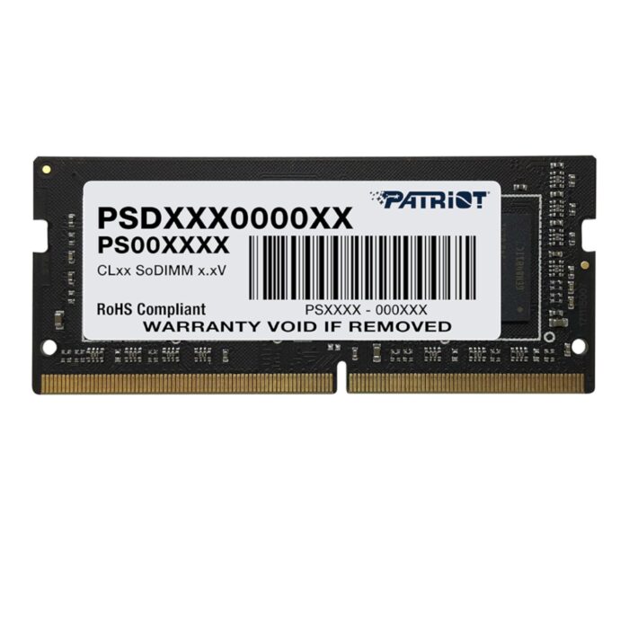 Patriot Signature Line 8GB 3200MHz DDR4 Dual Rank SODIMM Notebook Memory - Image 2