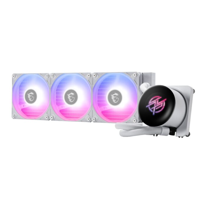 MSI MPG Coreliquid P13 360 AIO Liquid CPU Cooler - White - Image 2