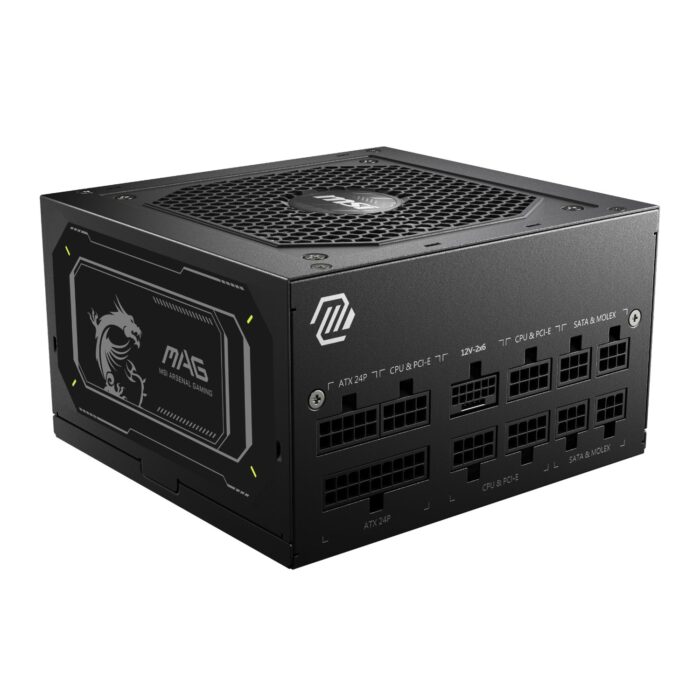 MSI MAG A850GL PCIe5 ATX3.1 80 PLUS Gold Modular Power Supply - Image 2