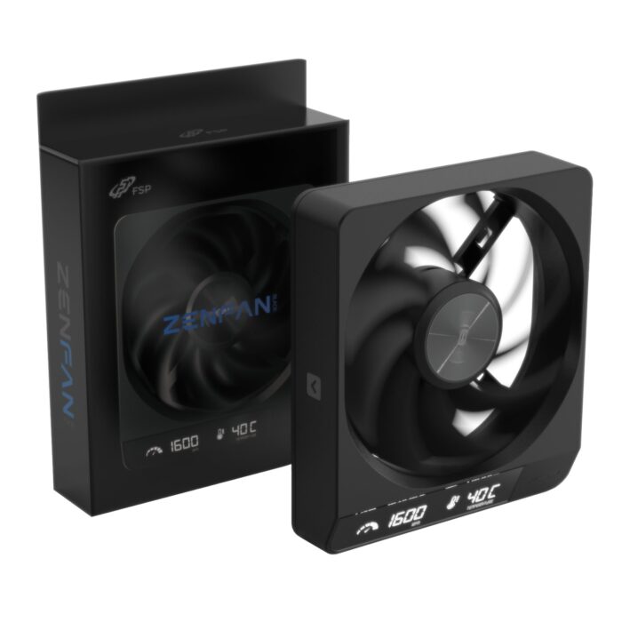 FSP ZENFAN 120mm PWM Smart Fan - Black - Image 2