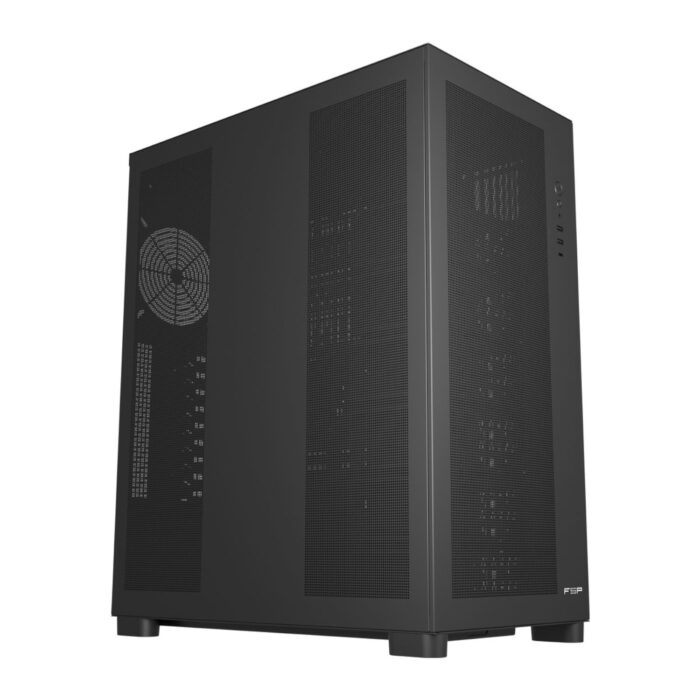 FSP U500 E-ATX Workstation Chassis - Black - Image 2