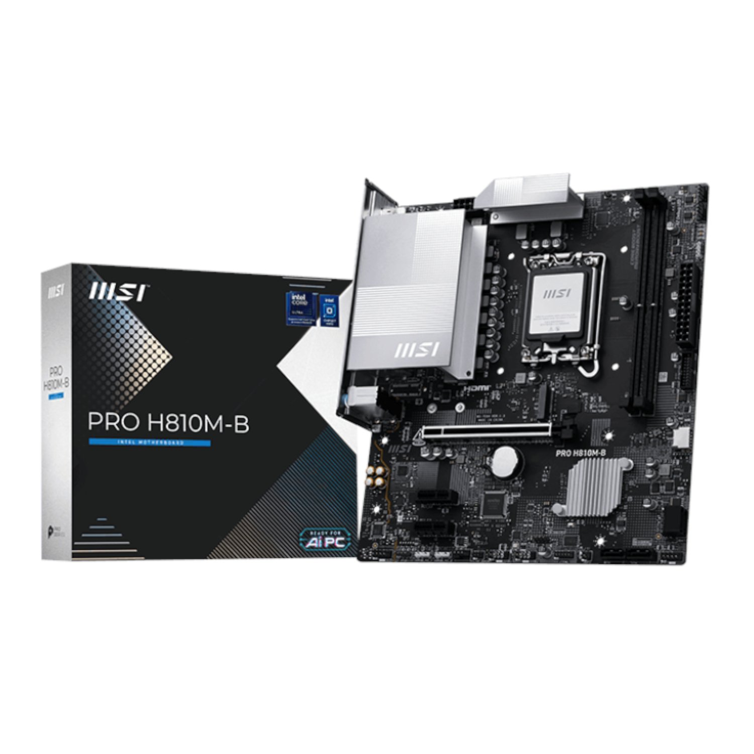 101120256911e058192f6.jpeg MSI H810M-B PRO LGA1851 M-ATX DDR5 Motherboard - Image 1