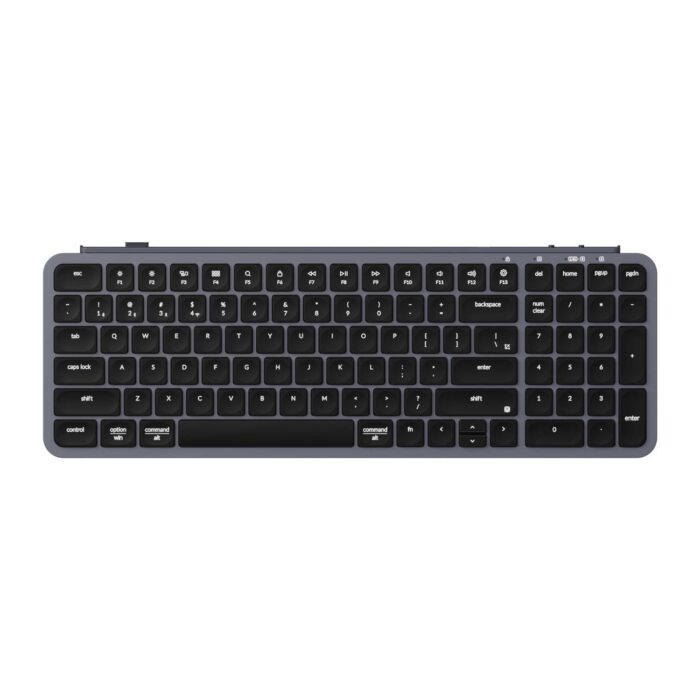 Keychron B2 Pro Ultra-Slim 96% Wireless Keyboard - Space Gray - Image 2