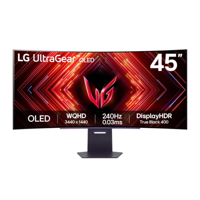 LG UltraGear 45" UWQHD OLED Curved Gaming 240Hz 0,03ms - Image 2