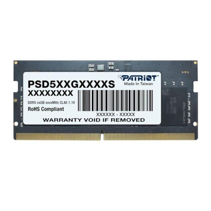 Patriot Signature Line 8GB 5600MHz DDR5 SODIMM Notebook Memory - Image 2