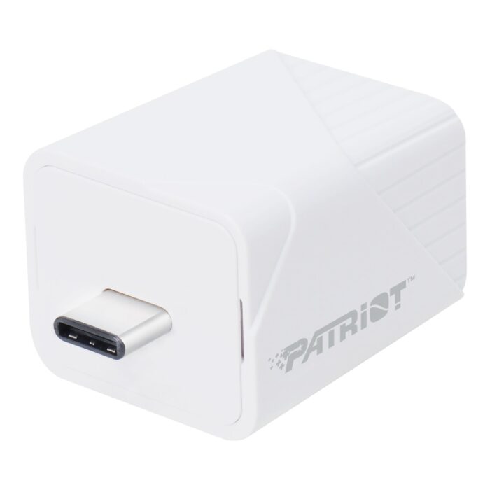 Patriot iLuxe Cube 512GB Type-C Smart Backup Solution - White - Image 2