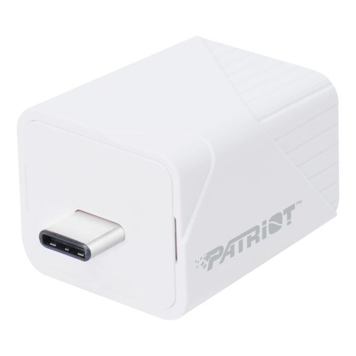 Patriot iLuxe Cube 256GB Type-C Smart Backup Solution - White - Image 2