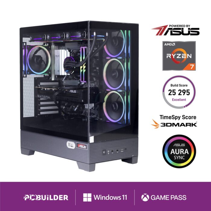 PCBuilder Ryzen 7 7800X3D MAXIMUS Windows 11 Gaming PC - Image 2