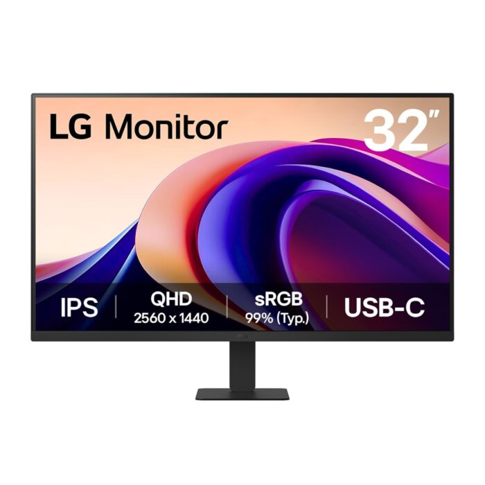 LG UltraFine 32" QHD IPS Monitor 100Hz with USB-C - Image 2