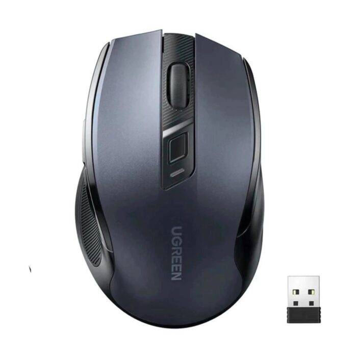 UGreen MU006 2.4GHz Wireless Optical Mouse – Black - Image 2