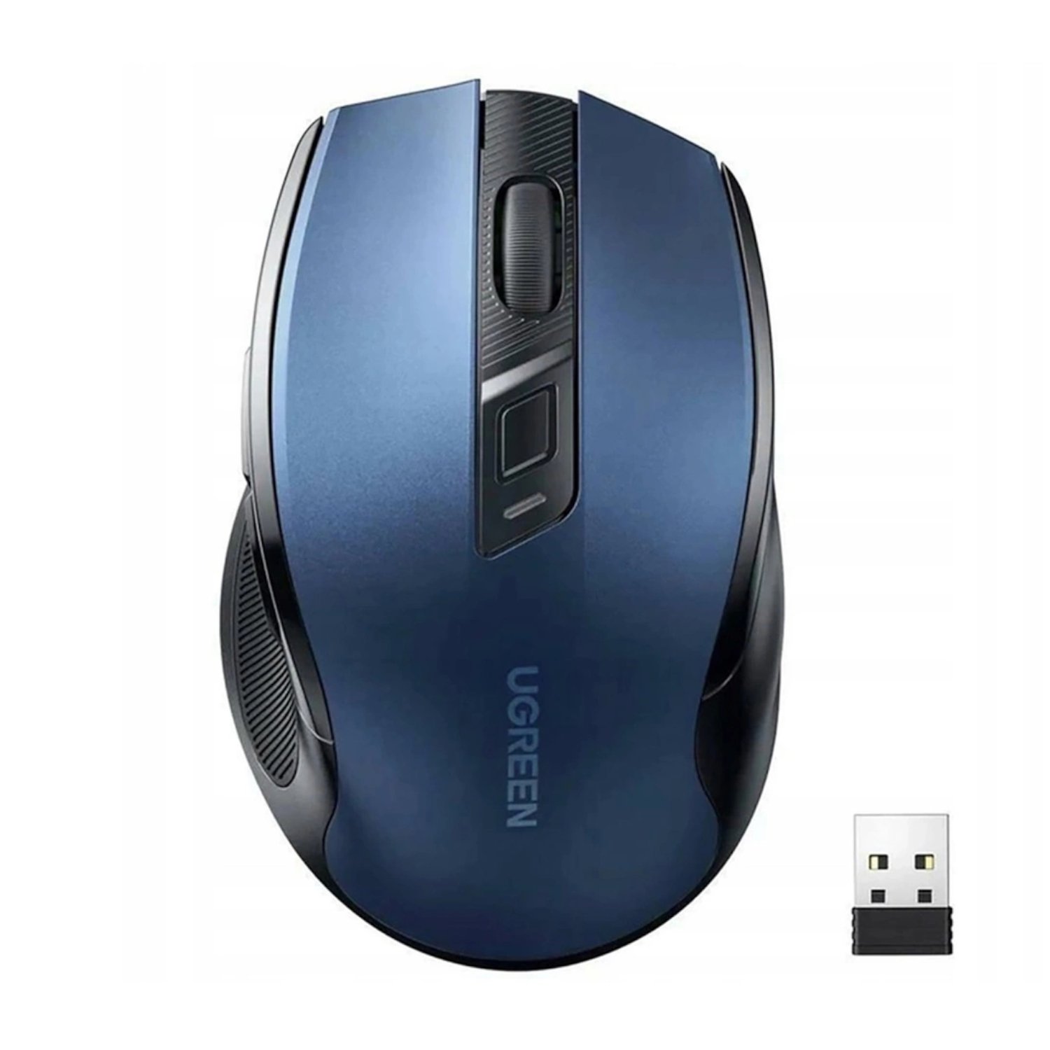 101120256911e1cb5b895.jpeg UGreen MU006 2.4GHz Wireless Optical Mouse – Blue - Image 1