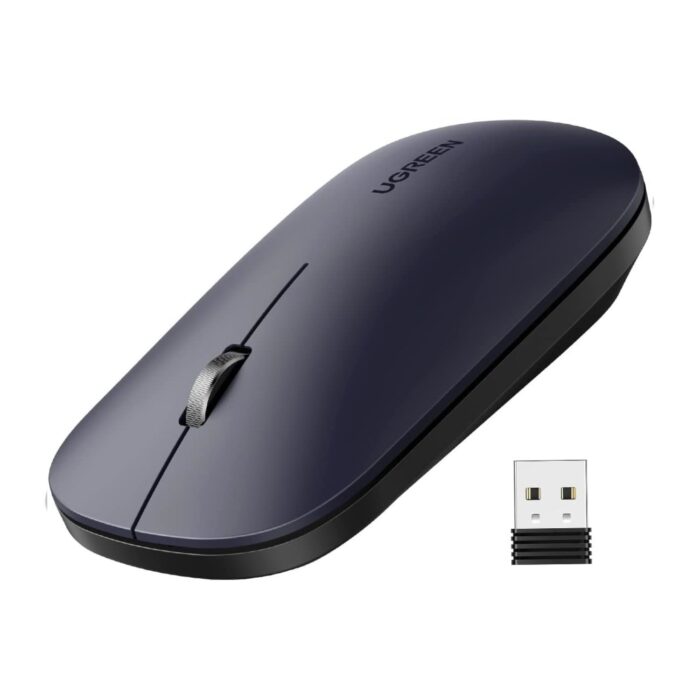 UGreen Portable 2.4GHz Wireless Mouse - Black - Image 2