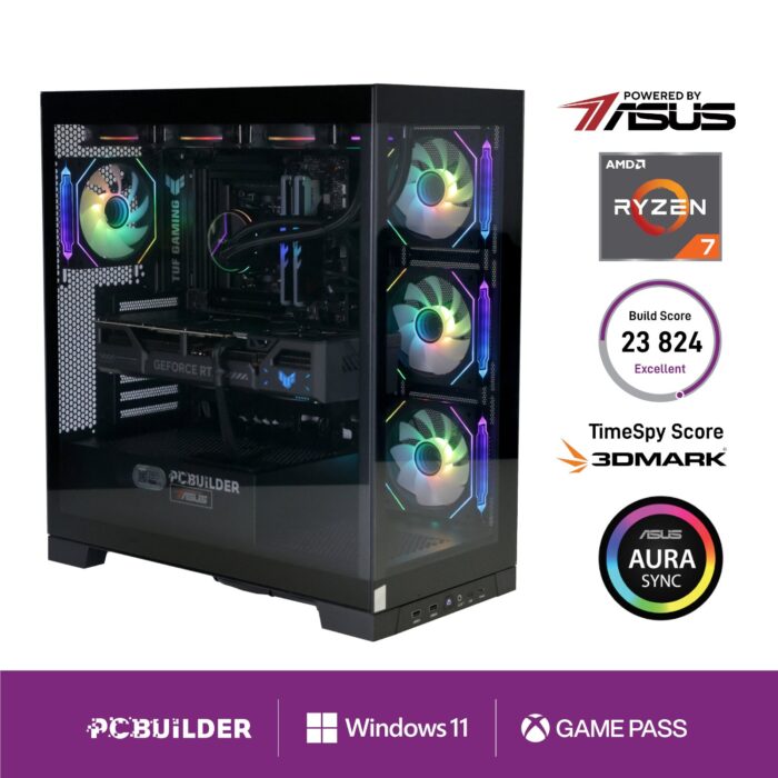 PCBuilder Ryzen 7 7800X3D ARCHON Windows 11 Gaming PC - Image 2