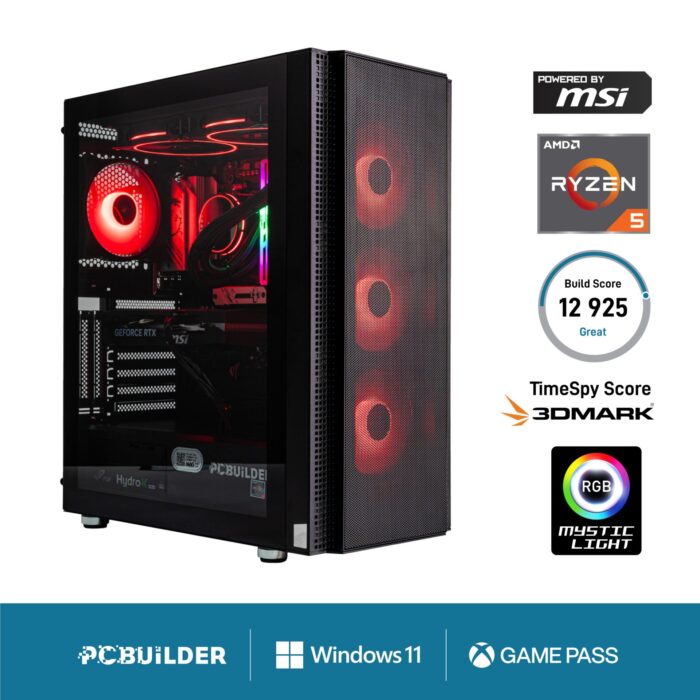 PCBuilder Ryzen 5 7600 SPECIALIST Windows 11 Gaming PC - Image 2