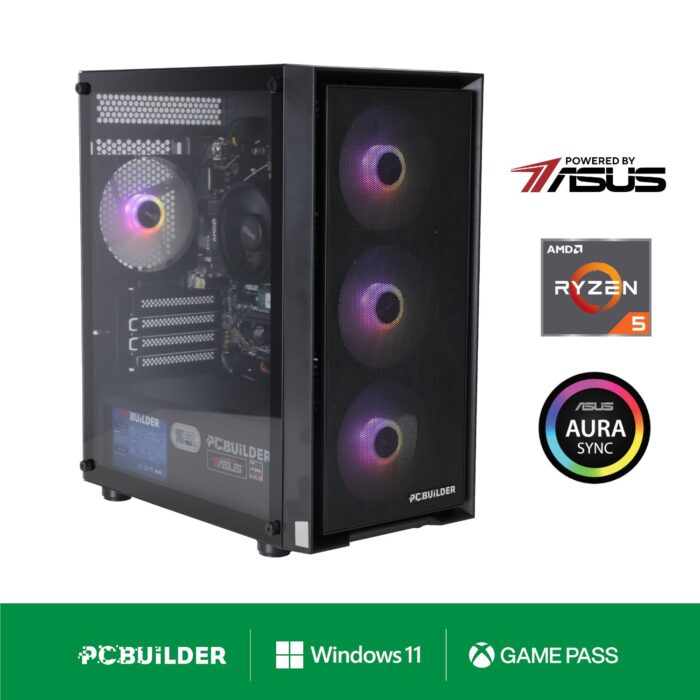 PCBuilder Ryzen 5 8600G WARDEN Windows 11 Gaming PC - Image 2