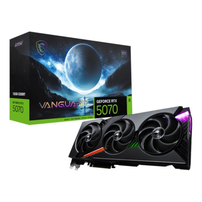 MSI GeForce RTX 5070 VANGUARD SOC 12GB Graphics Card - Image 2