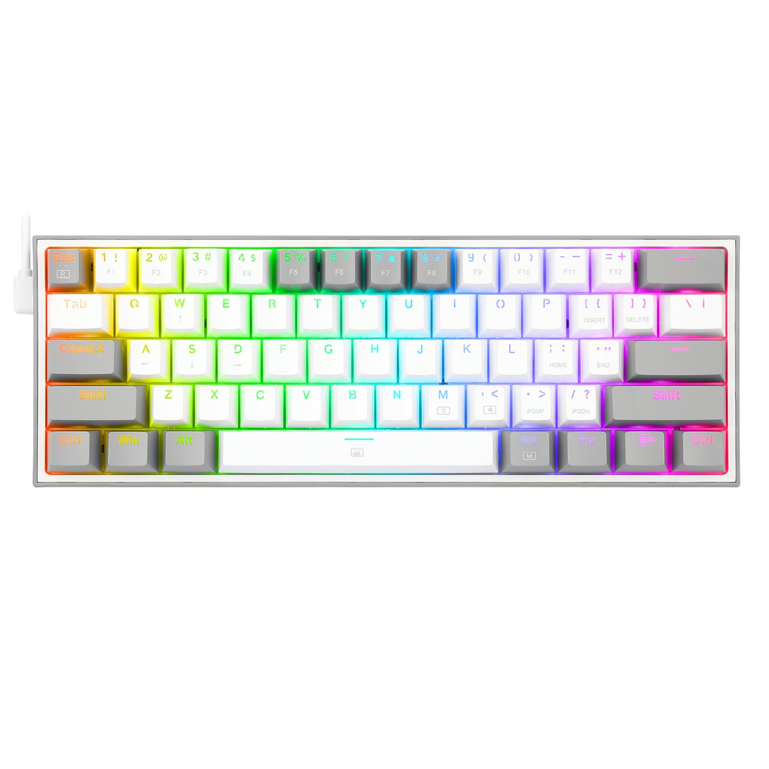101120256911e23618ed6.jpeg Redragon K617 FIZZ 60% Wired RGB Gaming Keyboard - Image 1