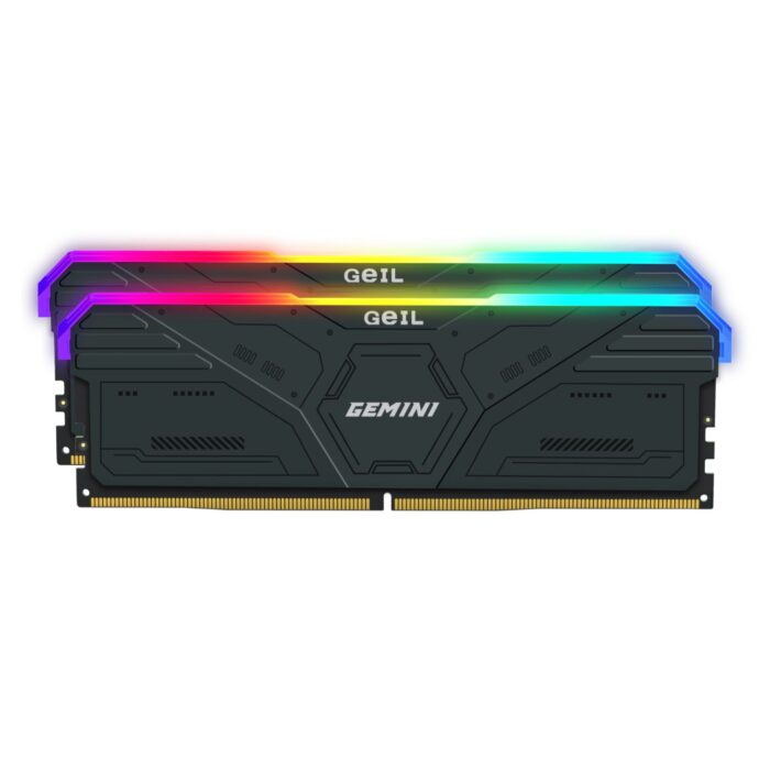 Geil Gemini RGB 64GB KIT(2X32GB) 6000MHz DDR5 Desktop Gaming Memory - Grey - Image 2