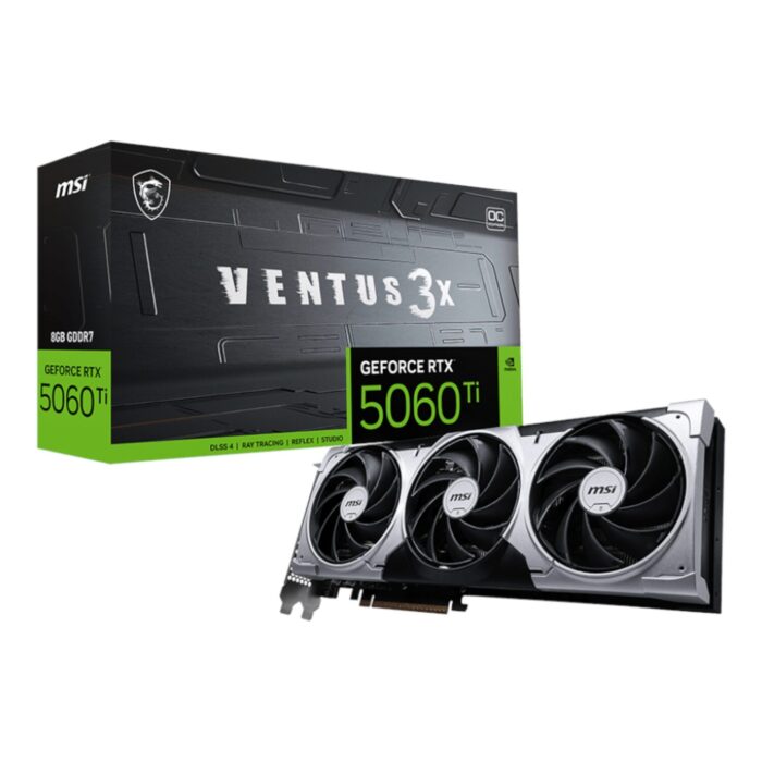 MSI GeForce RTX 5060 Ti VENTUS 3X OC 16GB GDDR7 Graphics Card - Image 2
