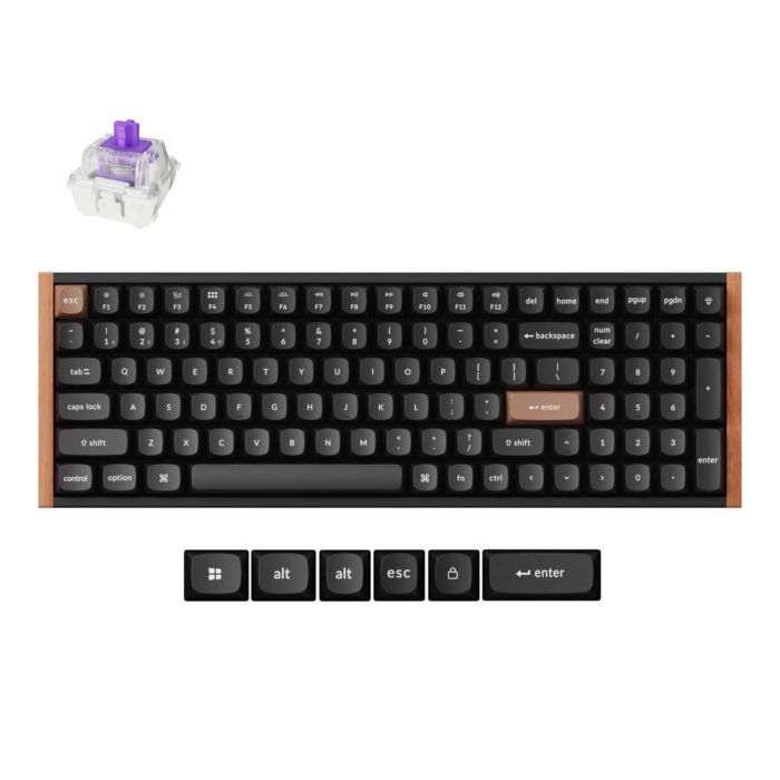 Keychron K4 HE Wireless Magnetic Switch Mechanical Keyboard (96% Layout, Gateron Hall Effect Switches) - Image 2