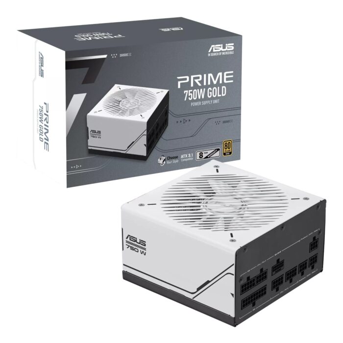 ASUS Prime AP-750G 750W 80+ Gold Fully Modular ATX3.1 Power Supply - Image 2