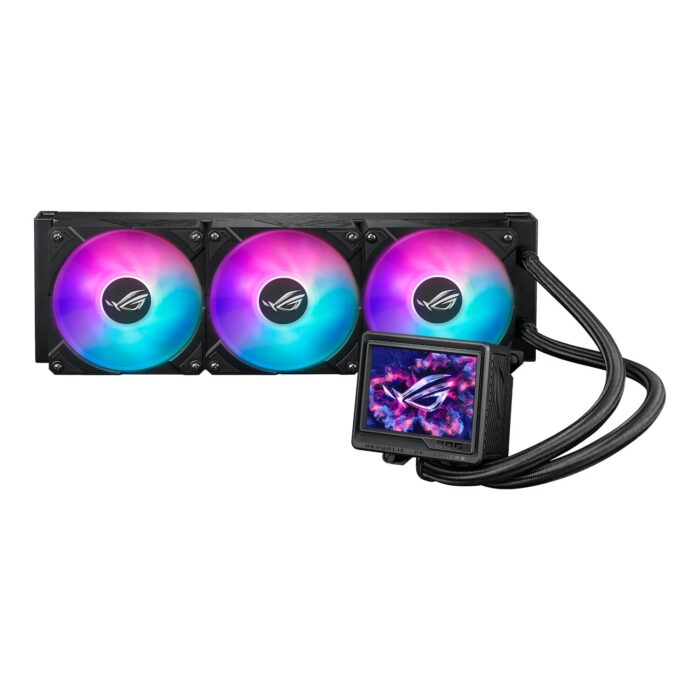 Asus ROG Ryujin III ARGB AIO Liquid Cooler - 3.5" LCD Display - Image 2