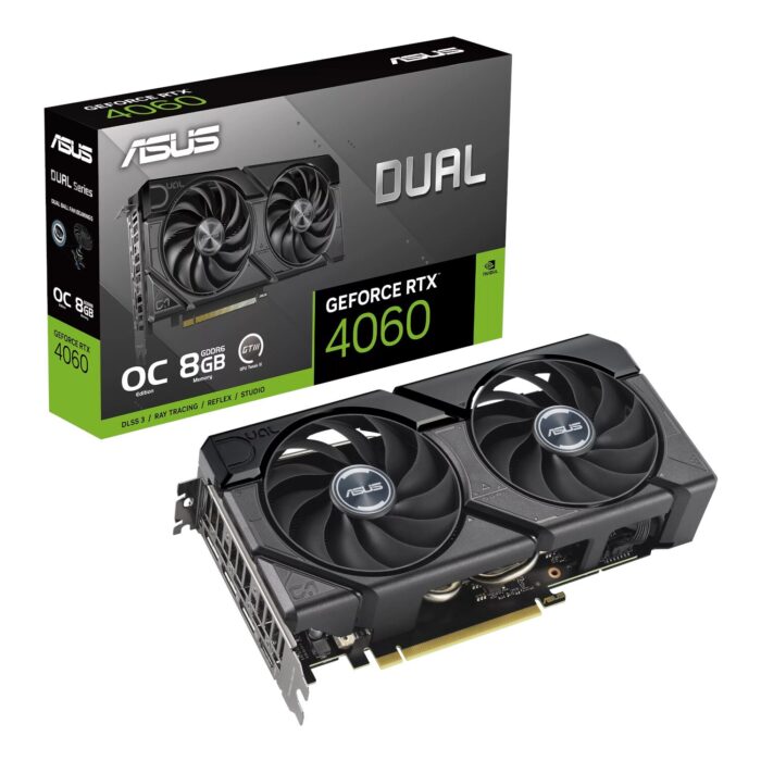 Asus Dual GeForce RTX 4060 EVO OC 8G GDDR6 Graphics Card - Image 2