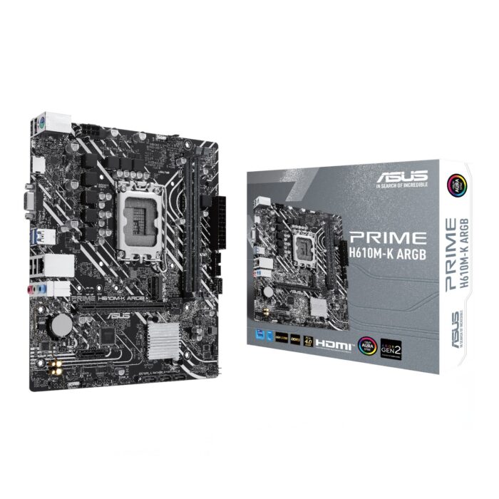 Asus PRIME H610M-R DDR5 LGA1700 Micro-ATX Motherboard - Image 2