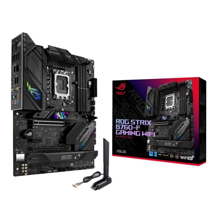 Asus ROG Strix B760-F Gaming WiFi Motherboard - Intel LGA1700 - Image 2