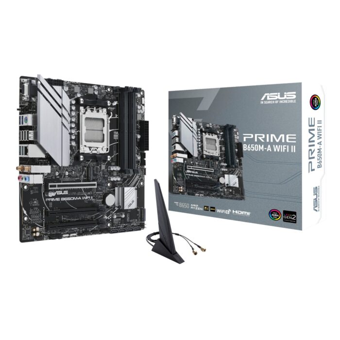 Asus PRIME B650M-A WIFI II M-ATX Gaming Motherboard - Image 2