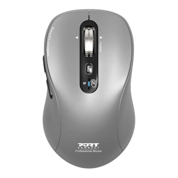 Port Connect Wireless Bluetooth Expert and Mac Mouse - Grey - Image 2
