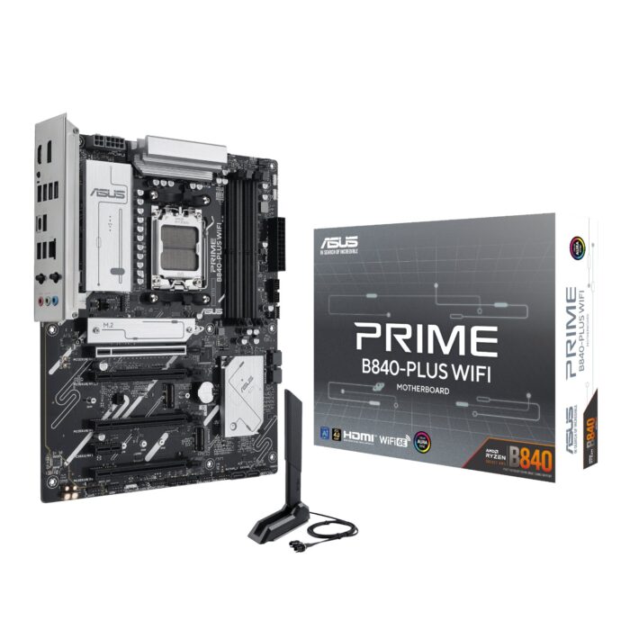 Asus PRIME B840-PLUS WIFI AMD AM5 ATX Gaming Motherboard - Image 2