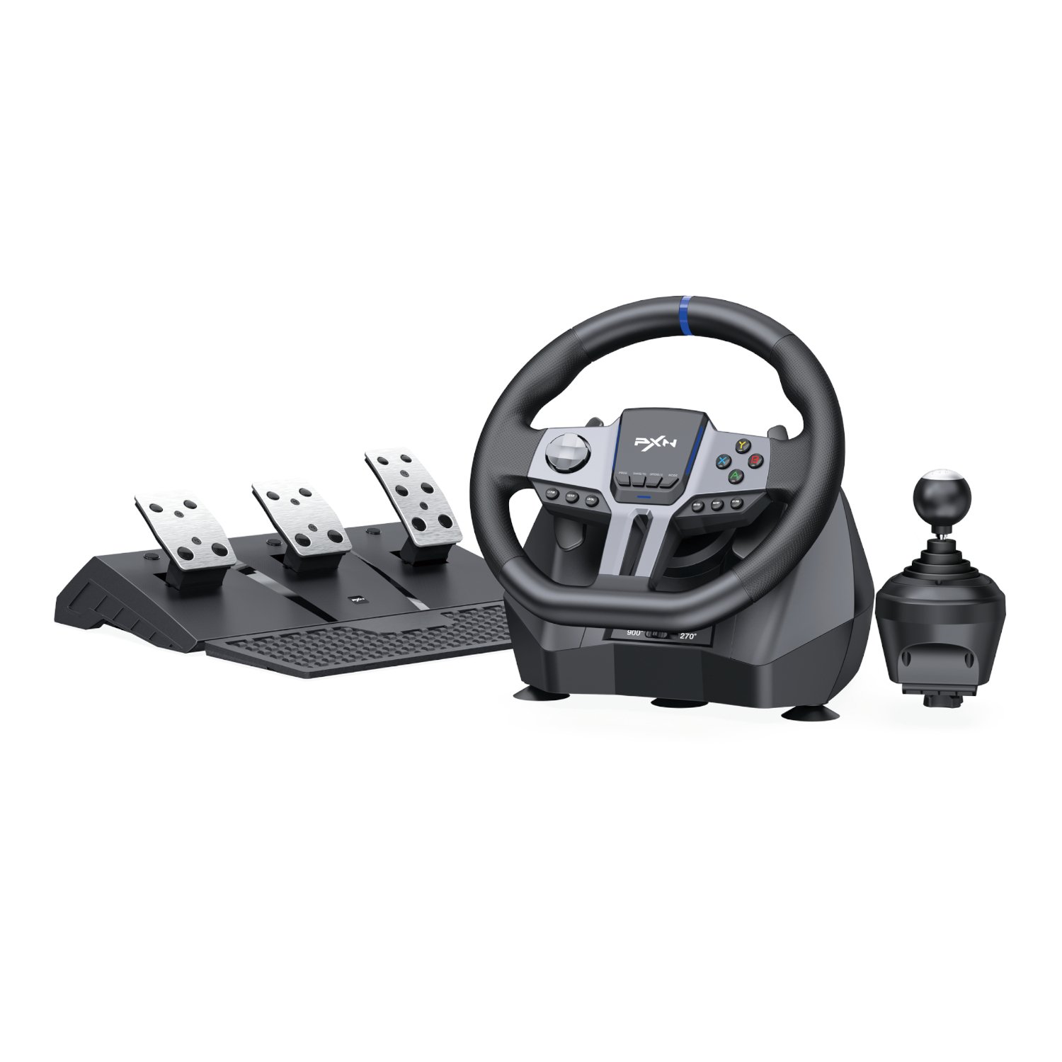101120256911e3ec19615.jpeg PXN V9 Gen 2 Gaming Steering Wheel - Image 1