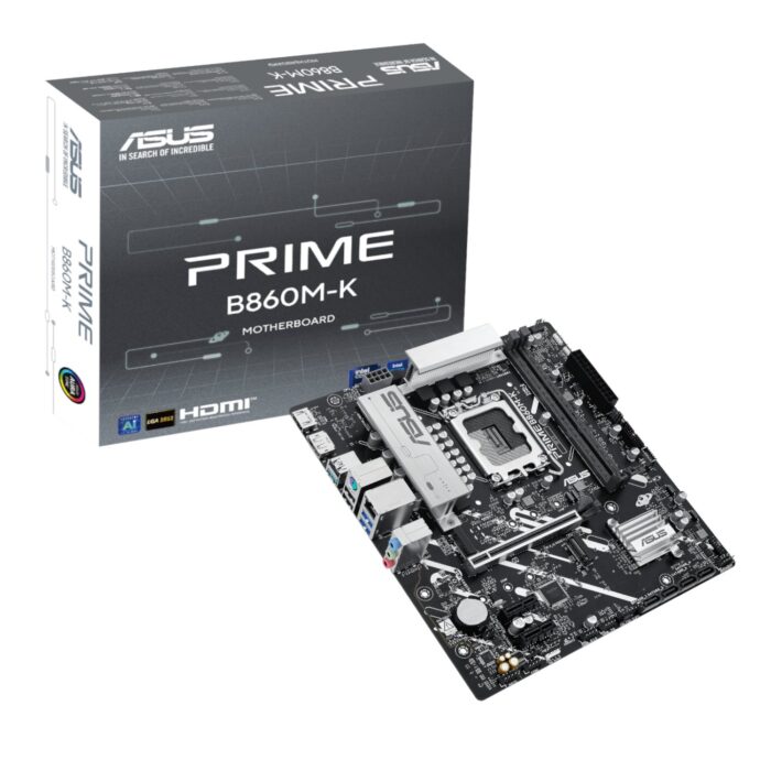 Asus PRIME B860M-K Intel LGA1851 M-ATX Motherboard - Image 2