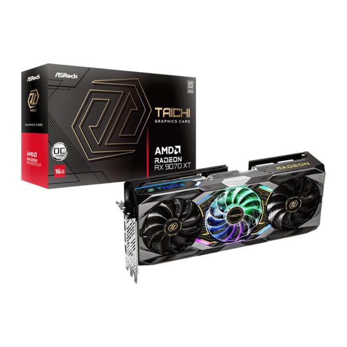 ASRock Radeon RX9070 XT Taichi 16G OC Graphics Card - Image 2