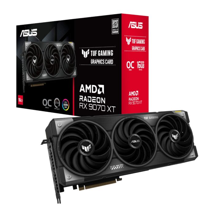 Asus TUF Gaming Radeon RX 9070 XT OC Edition 16GB GDDR6 Graphics Card - Image 2