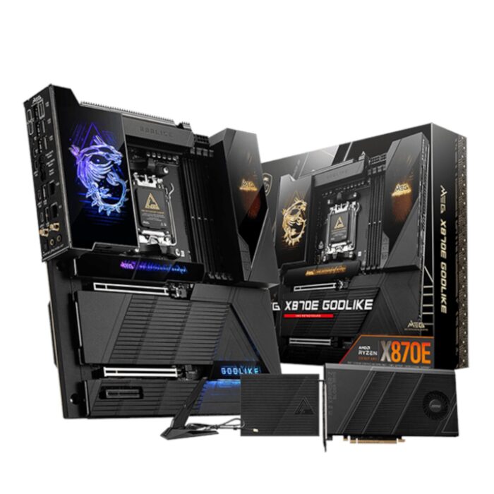 MSI MEG X870E GODLIKE E-ATX AM5 Motherboard with Wi-Fi 7 - Image 2