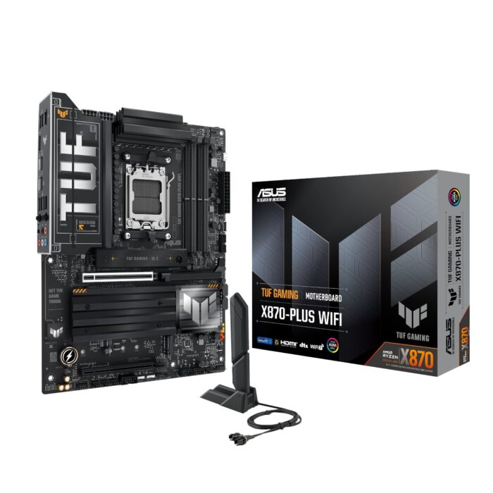 Asus TUF Gaming X870-PLUS WIFI AMD AM5 ATX Gaming Motherboard - Image 2