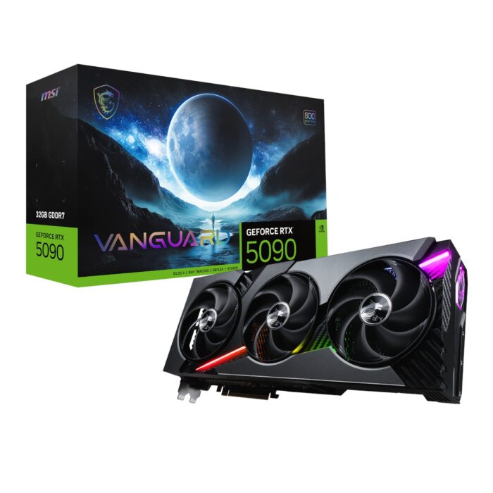 MSI GeForce RTX 5090 VANGUARD SOC 32G Graphics Card - Image 2