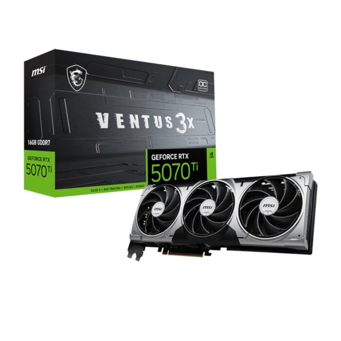 MSI GeForce RTX 5070 Ti 16G VENTUS 3X OC Graphics Card - Image 2